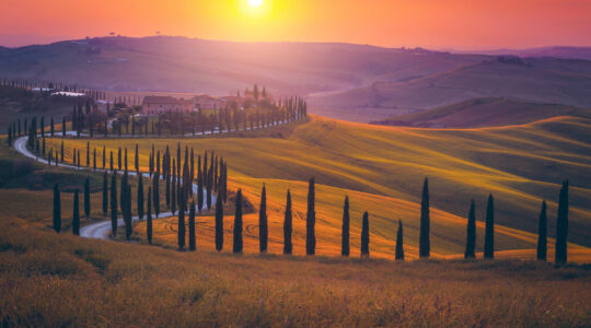between Tuscan